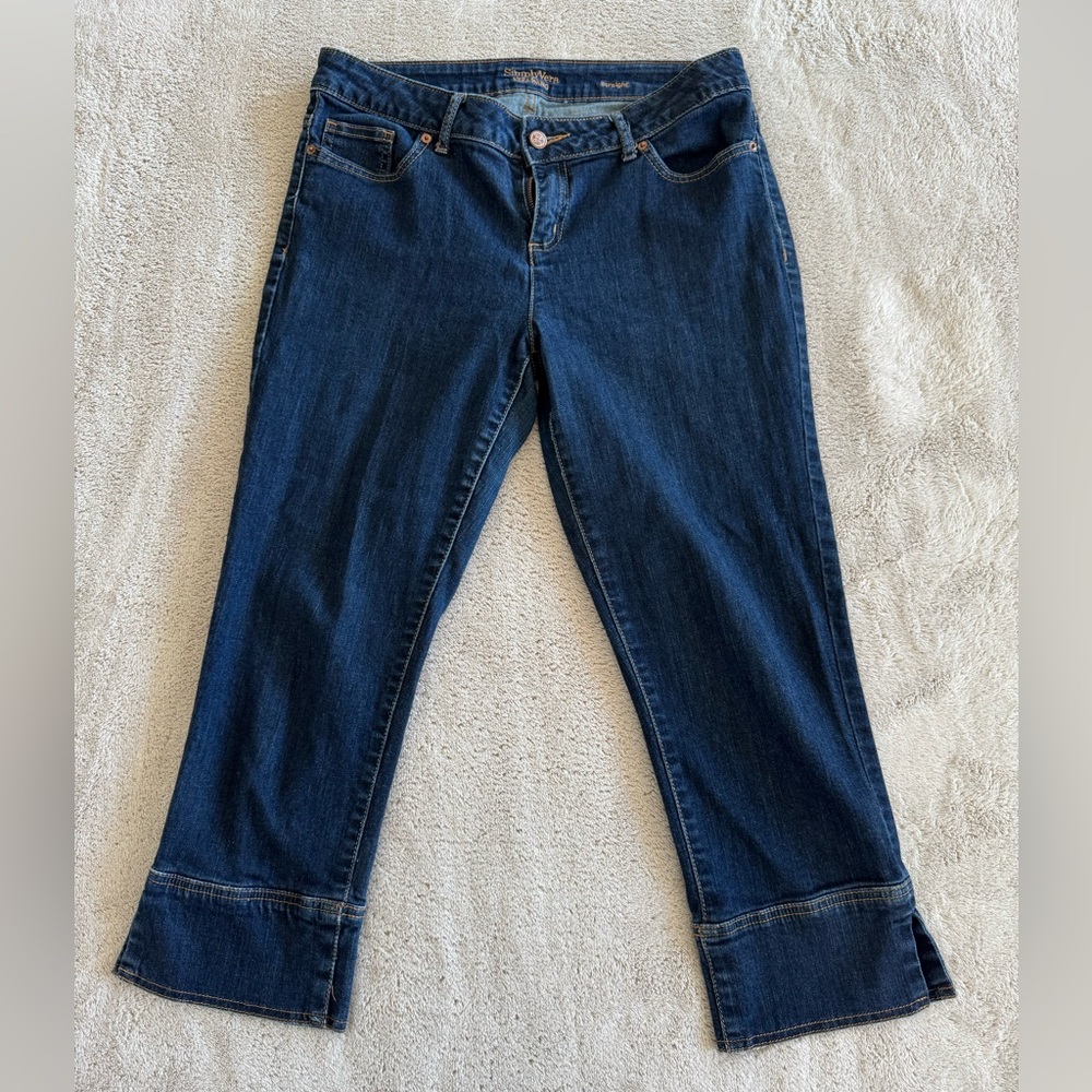 Simply Vera Vera Crop Jeans Size 10
